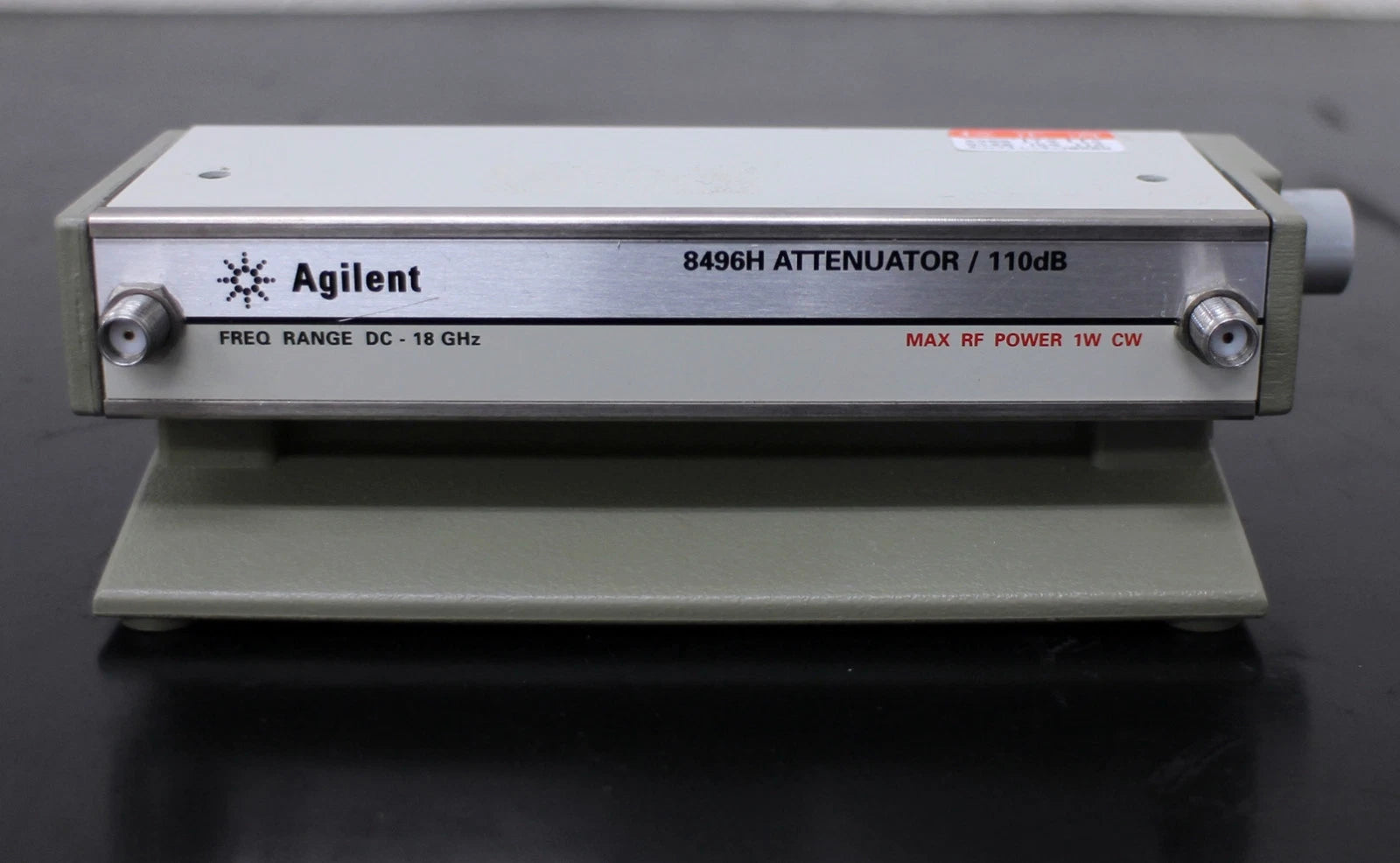 Agilent 8496H DC-18GHz 110dB 10dBstep Programable Attenuator