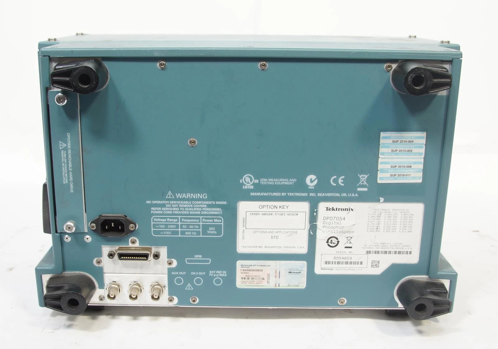 Tektronix TDS7054 4CH 500MHz 5GSa/s DPO Digital Phosphor Oscilloscope