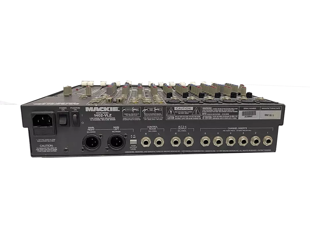 Mackie 1402-VLZ 14-Channel Audio Mixer 110V