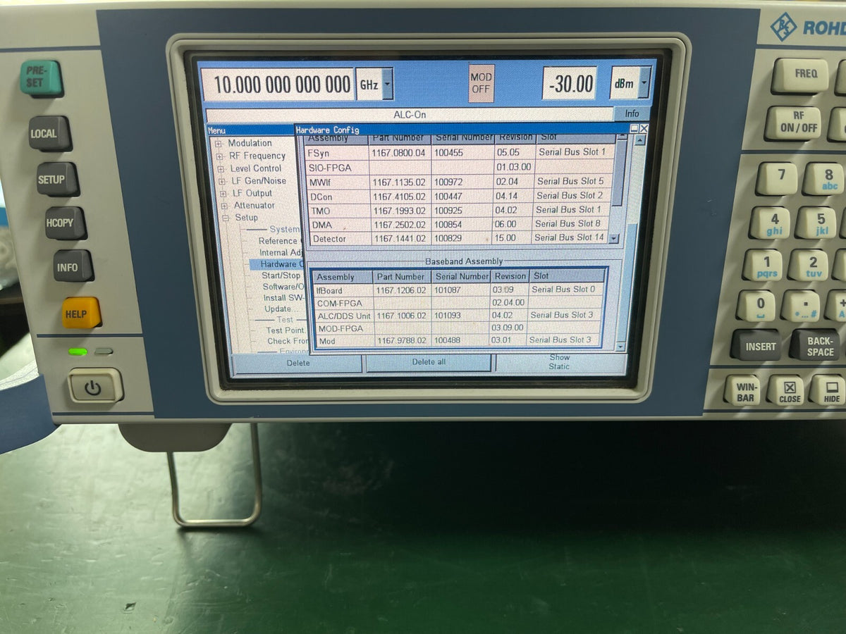 Rohde & Schwarz SMF100A microwave signal generator 100KHz-22GHz _1181 - XG eqpt