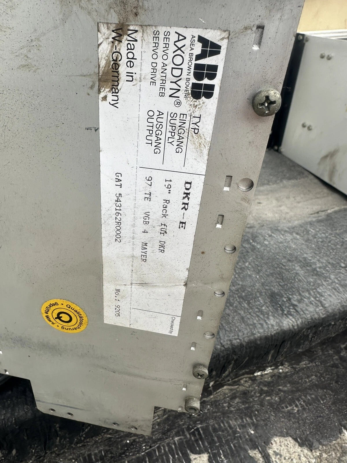 ABB DKR-E 19 Without Card for High-Precision Industrial Applications