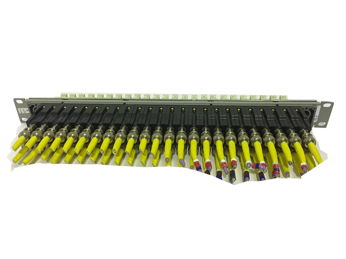 Argosy BN-00-018 Straight-Through Video Panel 1U 2X24