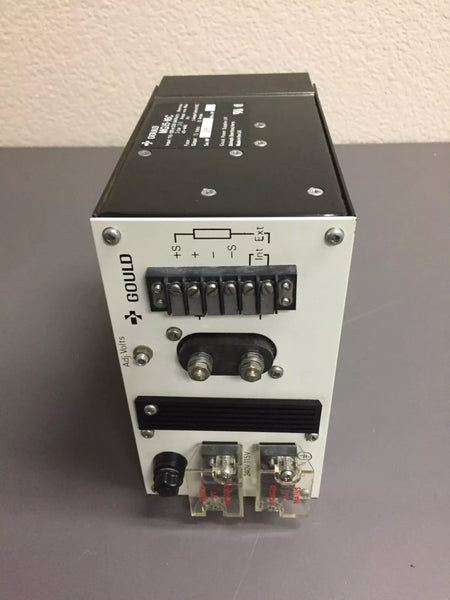 Gould P/N MG15-16C DC Power Supply, Input 115-120V or 220-240V, Output 15V 16A