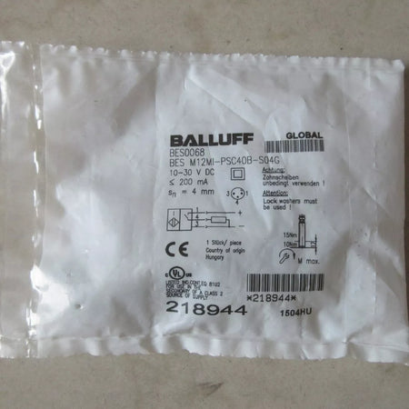 BALLUFF BES M12MI-PSC40B-S04G Proximity Switch Sensor