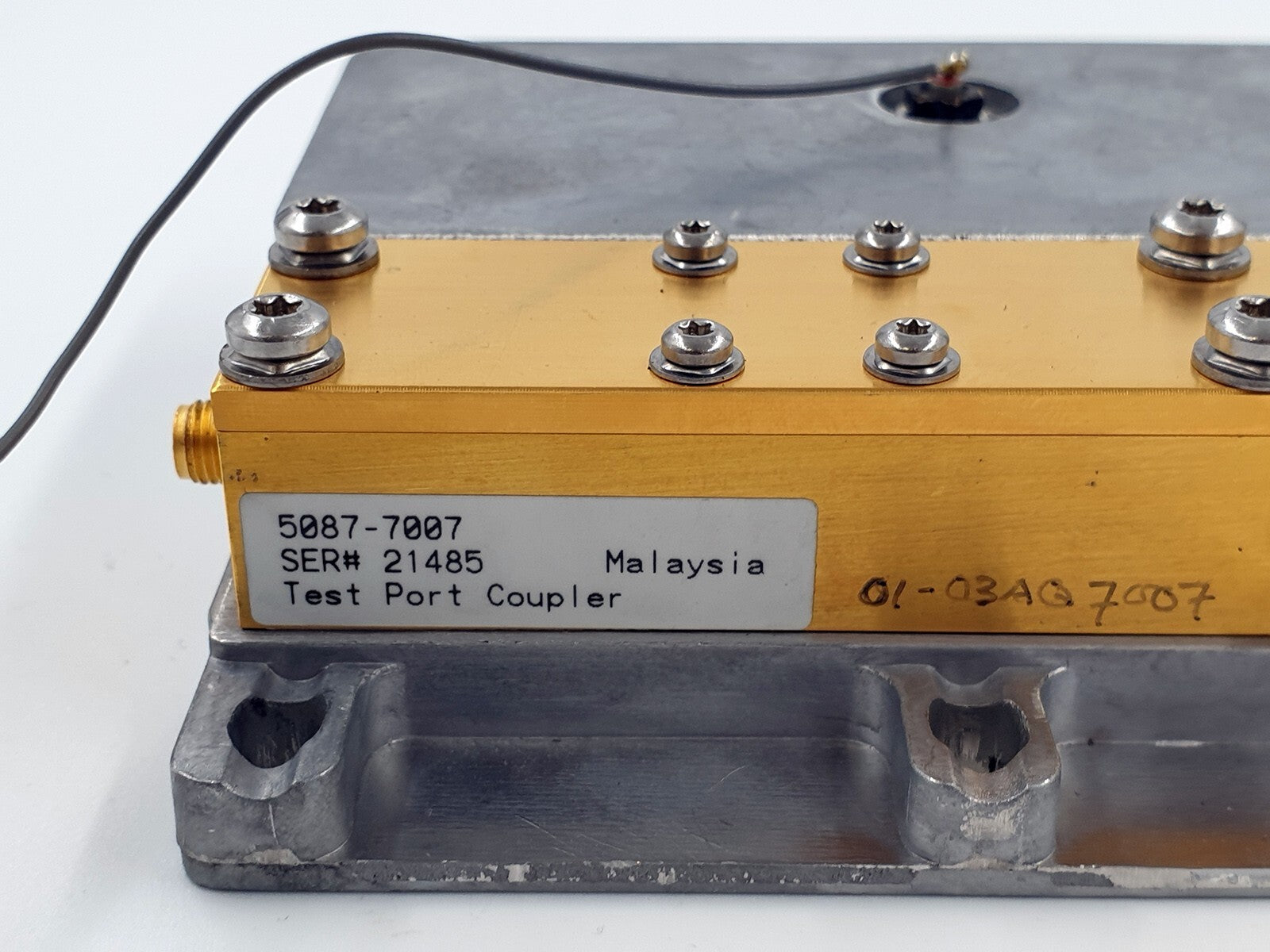 Test Port Coupler 5087-7007 for 8753ES by Agilent