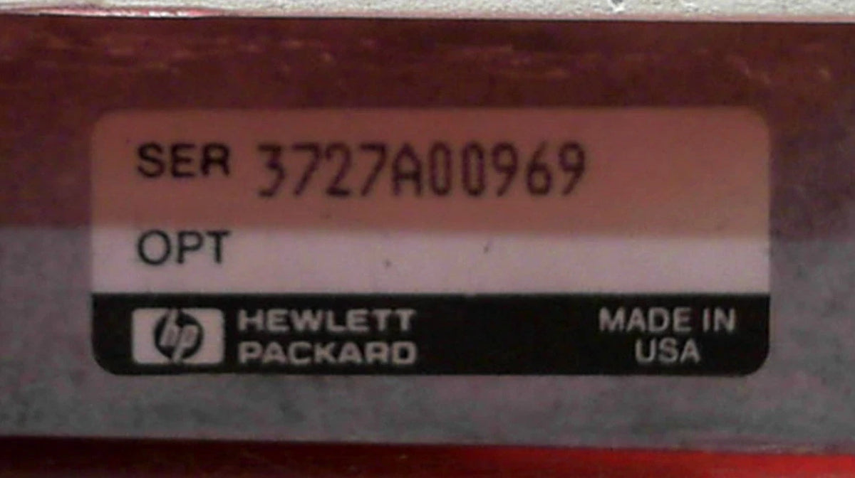 HP Agilent Keysight 70950B Optical Spectrum Analyzer Module 600-1700nm