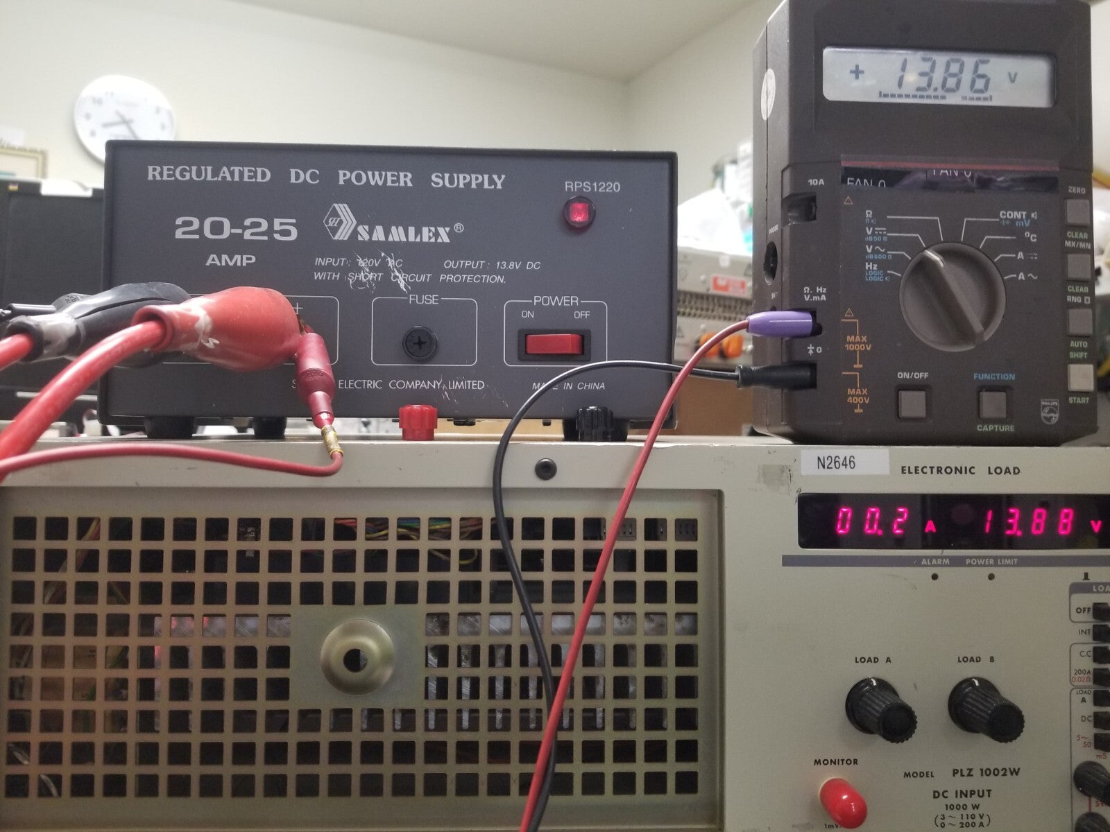 Electronic Load 110V/200A, 1000W Kikusui PLZ1002W