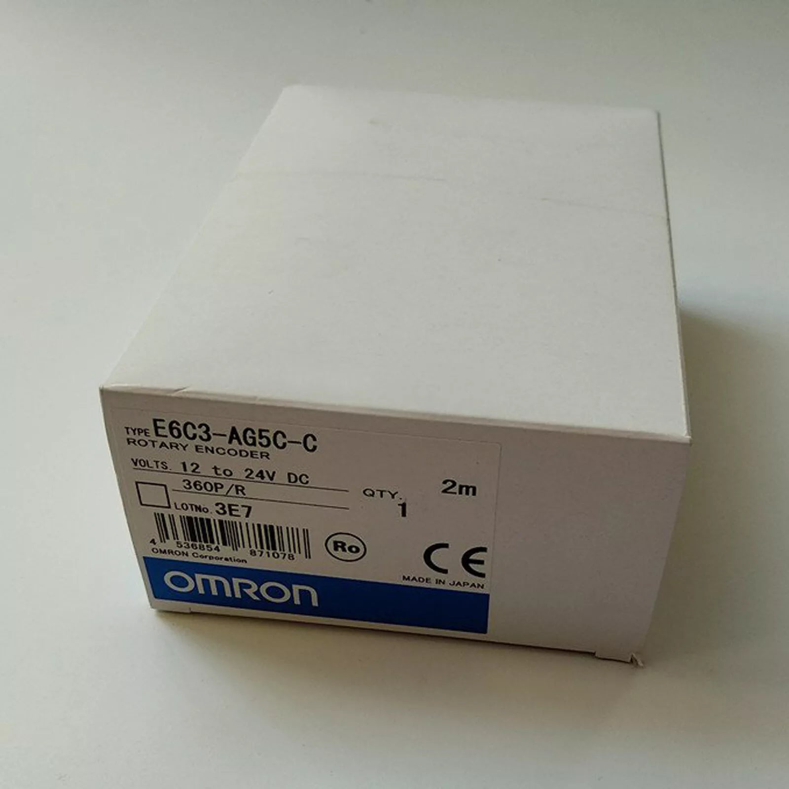 OMRON PLC E6C3-AG5C-C 360P/R Rotary Encoder E6C3AG5CC