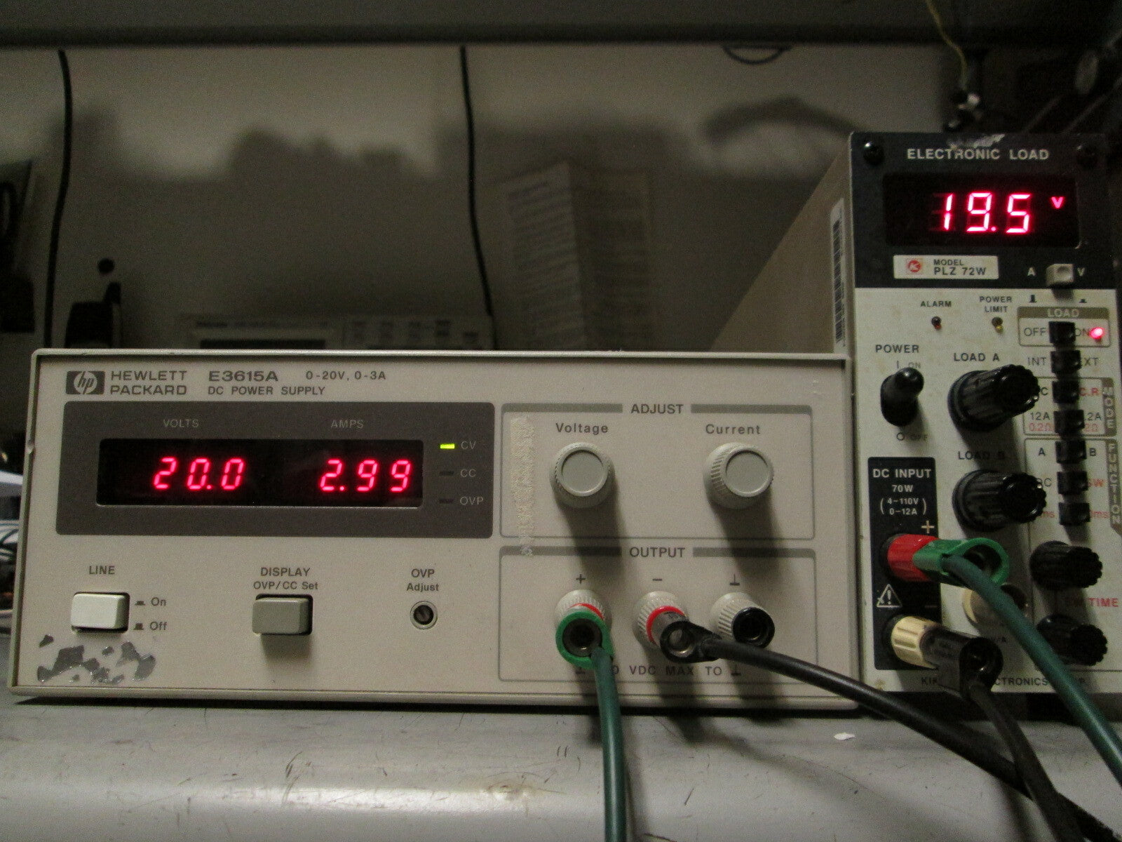HP E3615A Lab Power Supply