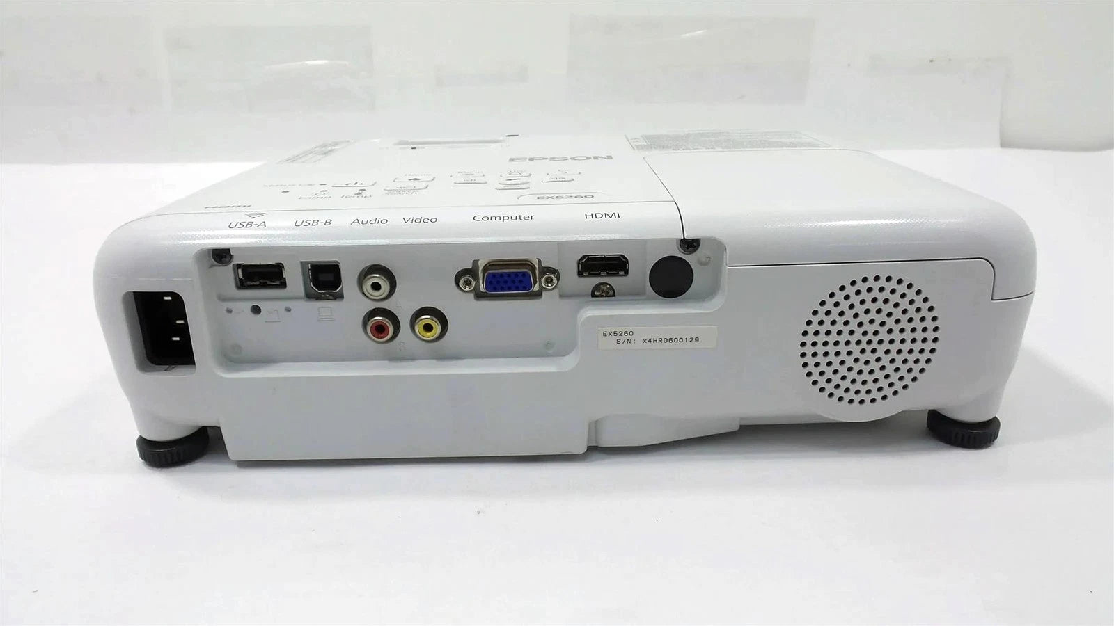 Epson EX5280 FULL HD 3D Projector - HDMI 3800 Lumens - Lamp Timer : 00 Hours