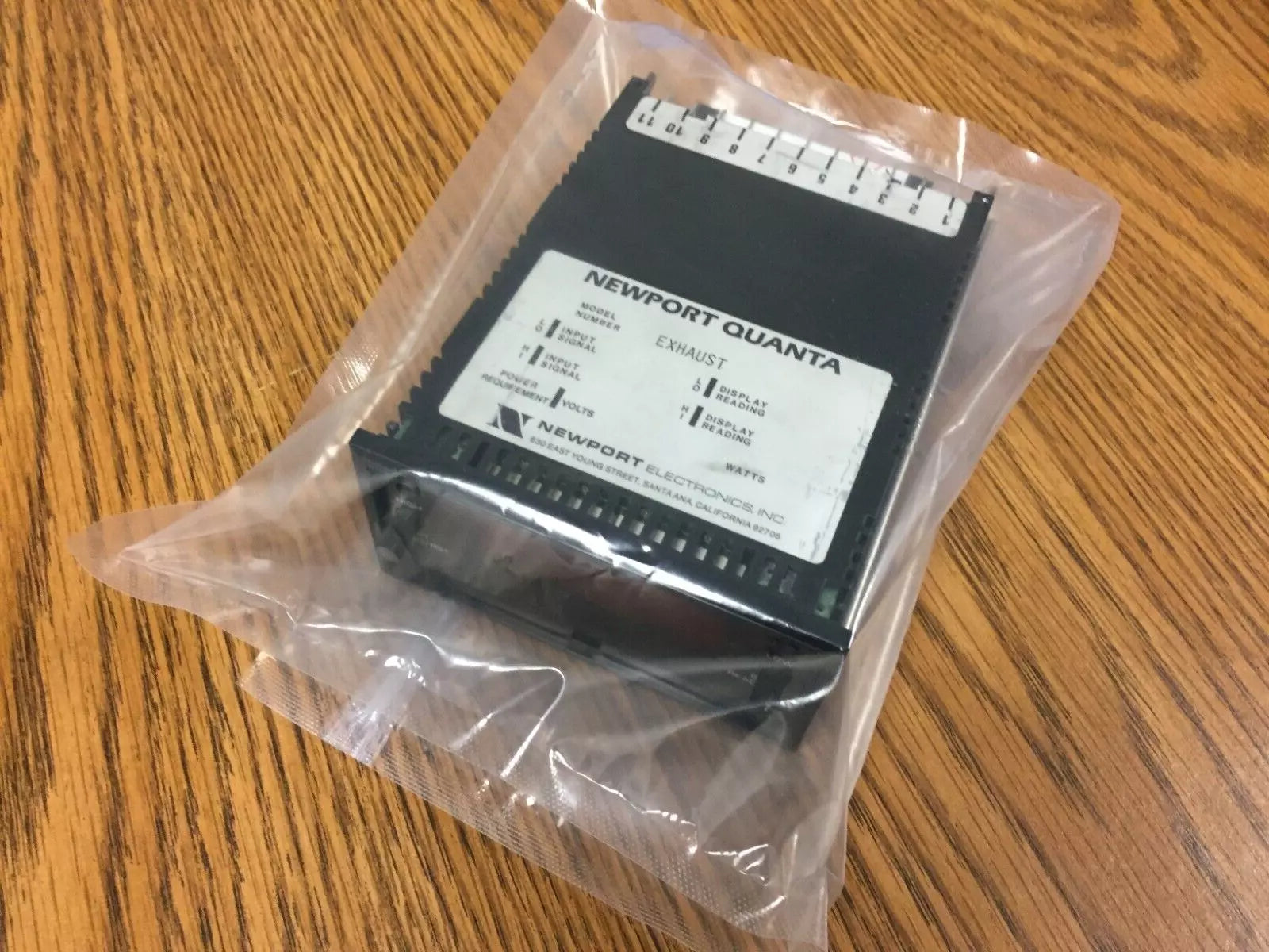 Newport Model Exhaust Digital Panel Meter