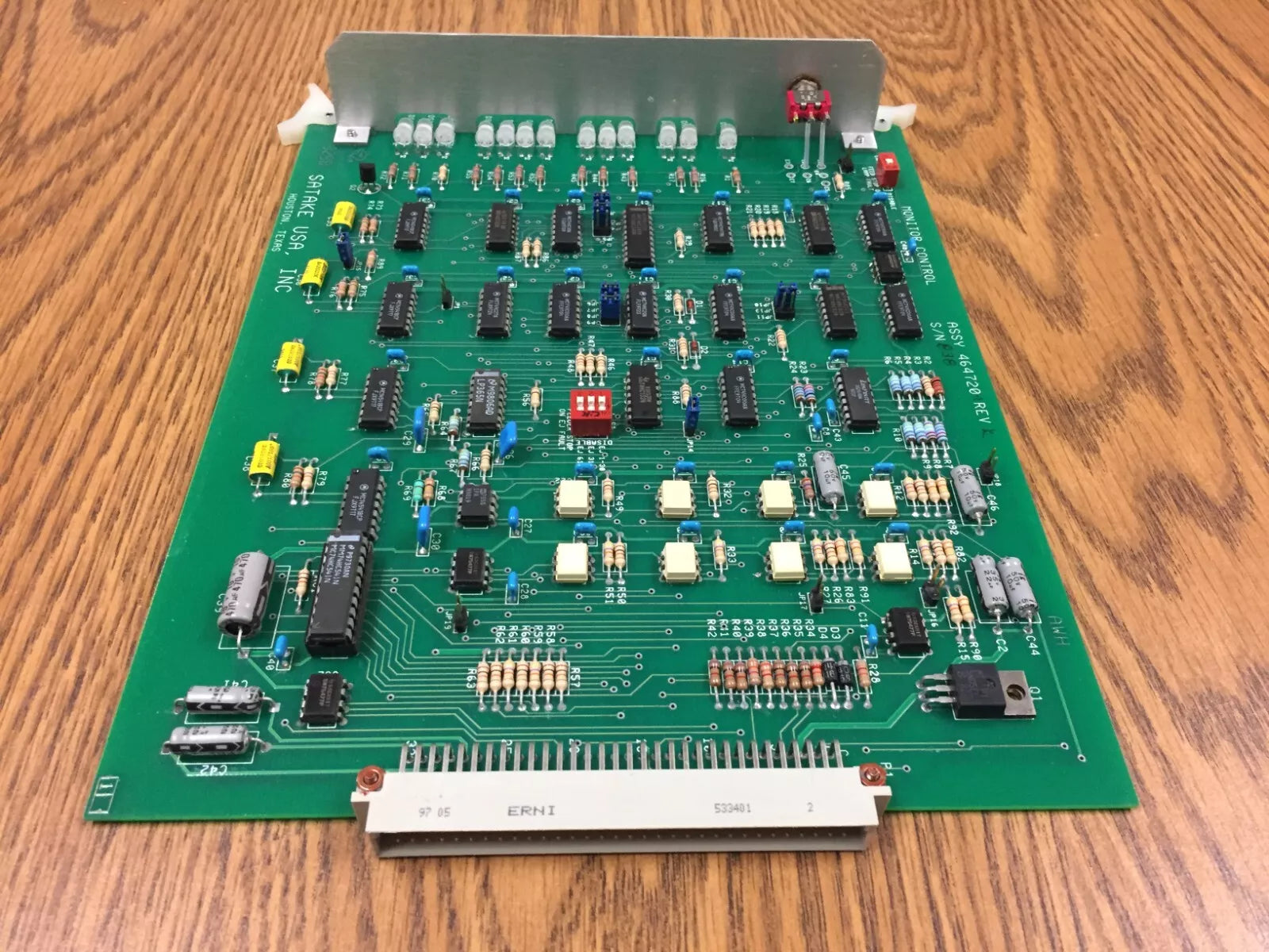 Satake 464720 Rev. K Monitor Control Board