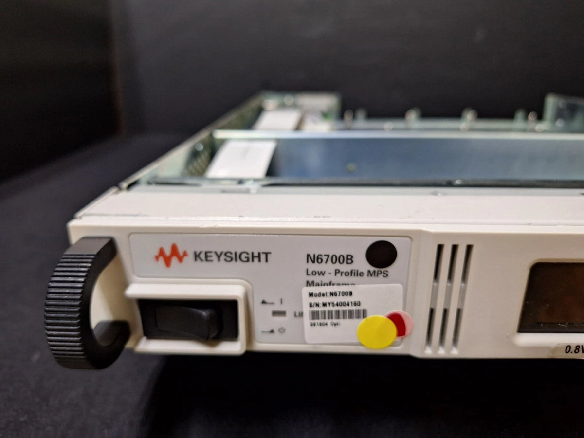 Agilent N6700B 400Watt Low Profile MPS Mainframe AS-IS (4160)