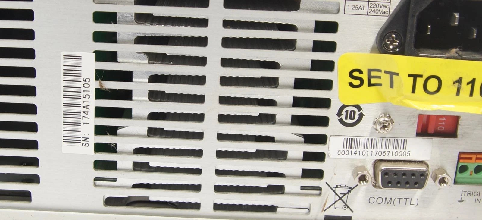 BK Precision 8510 Programmable DC Electronic Load 120V/30A/600W