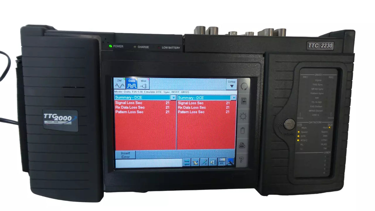 Acterna JDSU TTC 2230 Test Pad for Telecommunication Network Testing