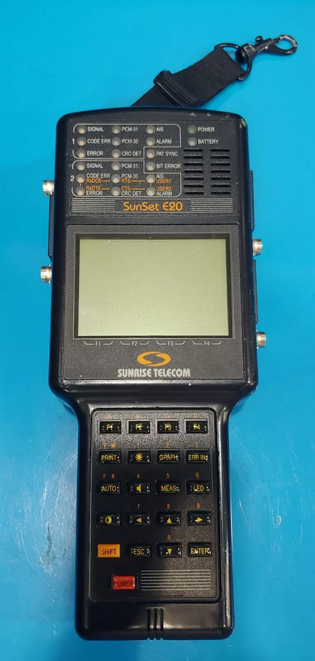Sunrise Telecom Sunset E10 & E20 Hand-held Test Set