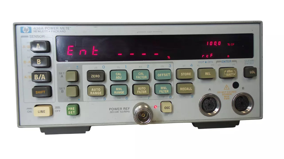 HP 438A Power Meter for Precise Power Measurements