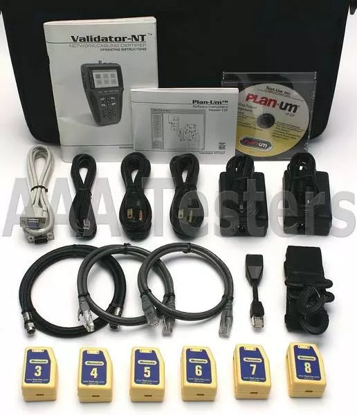 Test-Um JDSU Validator NT905 Network LAN Ethernet Cable Tester NT-905 NT-900 - XG eqpt