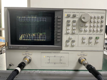 HP Agilent 8720C 50 MHz - 20 GHz Network Analyzer , Opt: 001, 010 _0597 - XG eqpt