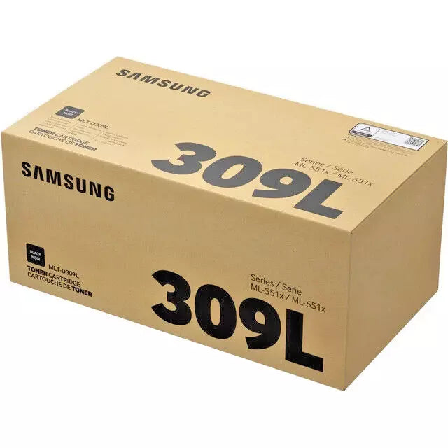 Samsung D309L Black Toner Cartridge - High Yield for Samsung Laser Printers