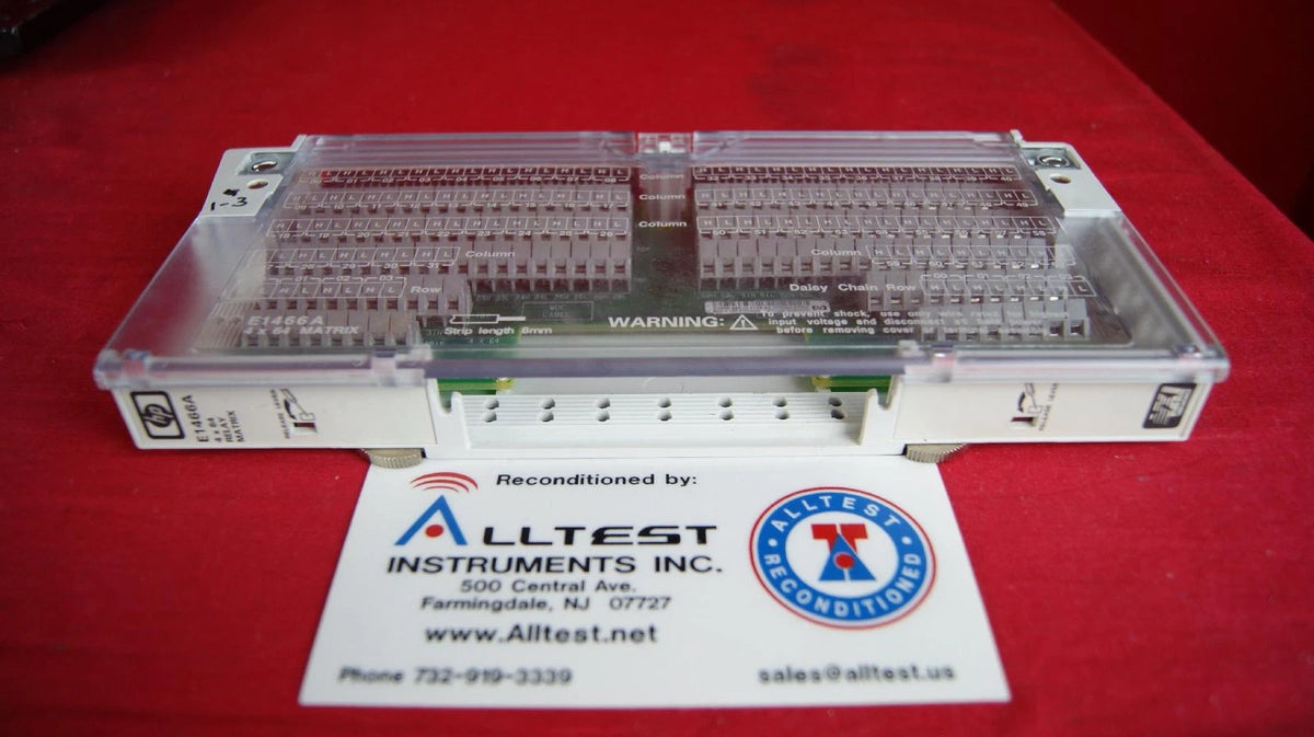 HP Agilent E1466-80010 Connector Block Assembly for E1466A