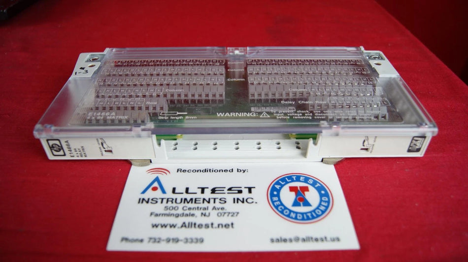 HP Agilent E1466-80010 Connector Block Assembly for E1466A