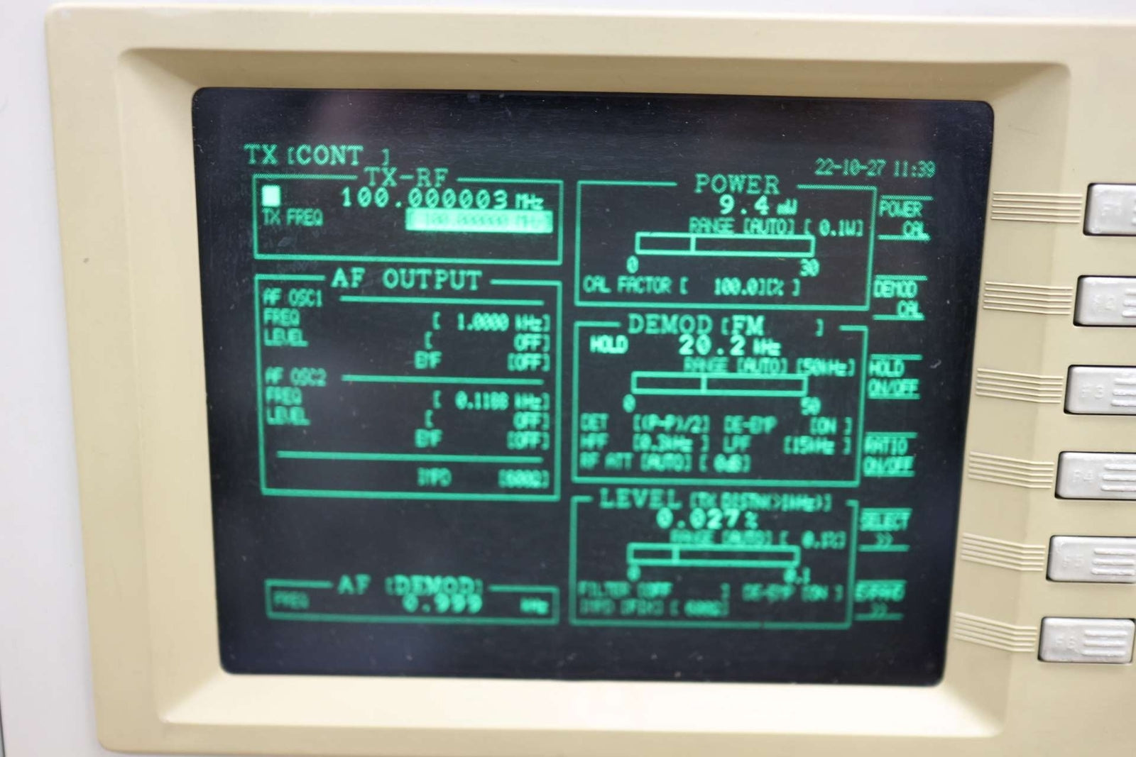 ANRITSU MT2605B1 100KHz-2GHz Radio Communication Tester