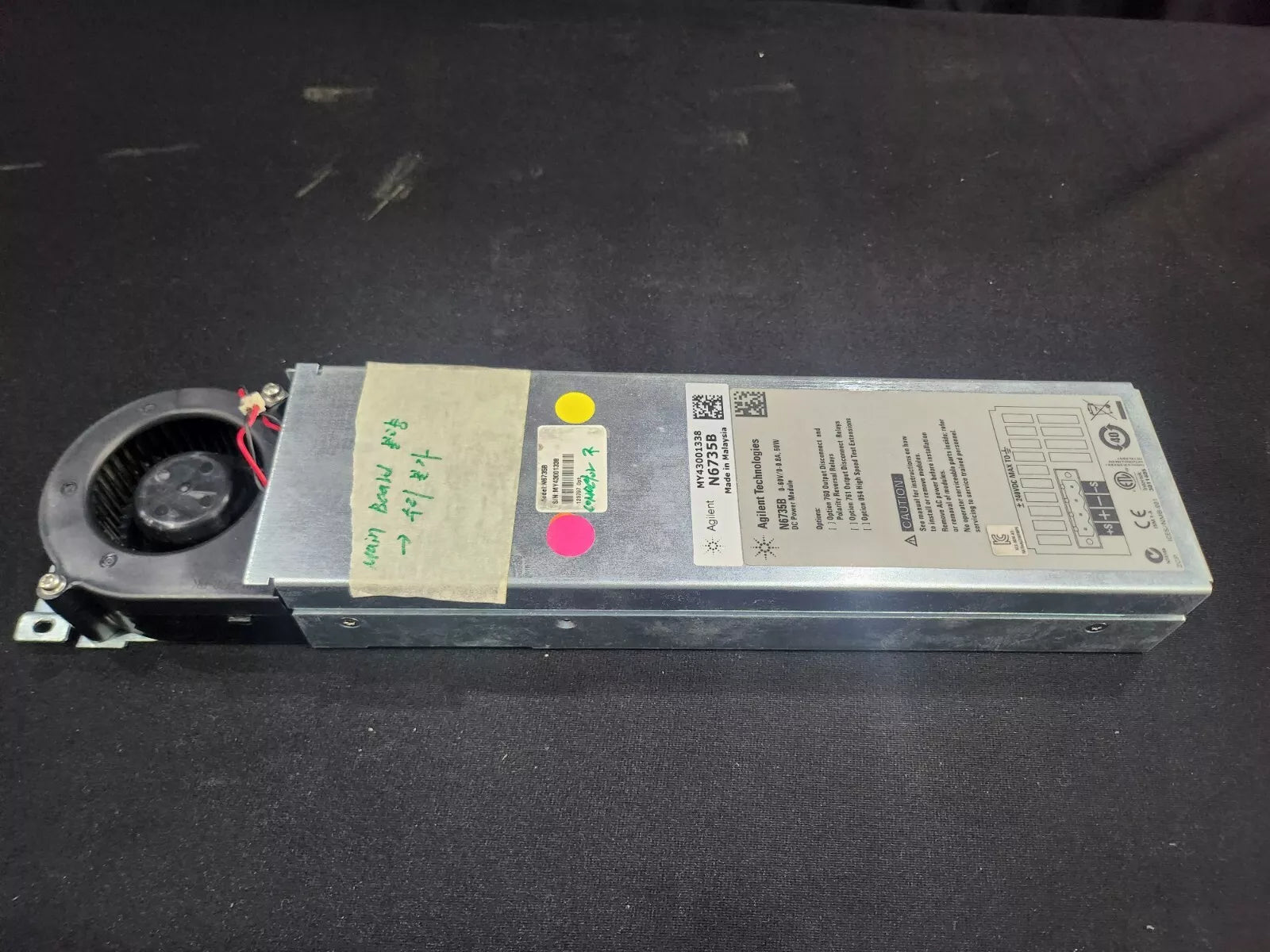 Agilent N6735B DC Power Module 60V 0.8A 50W AS-IS (1338)
