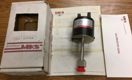 MKS 124AA-00100BB Baratron TYPE 124 Vacuum Switch - Range100 Torr