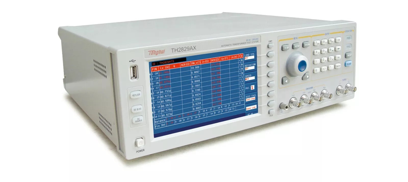 Tonghui TH2829AX Automatic Transformer Test System 24 PIN 200kHz 0.5mHz Tester - XG eqpt