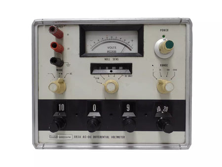 Fluke 893A AC DC Differential Voltmeter - High Precision Measurement Tool