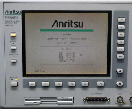 ANRITSU MS8607A /01 300kHz-3GHz Digital Transmitter Tester