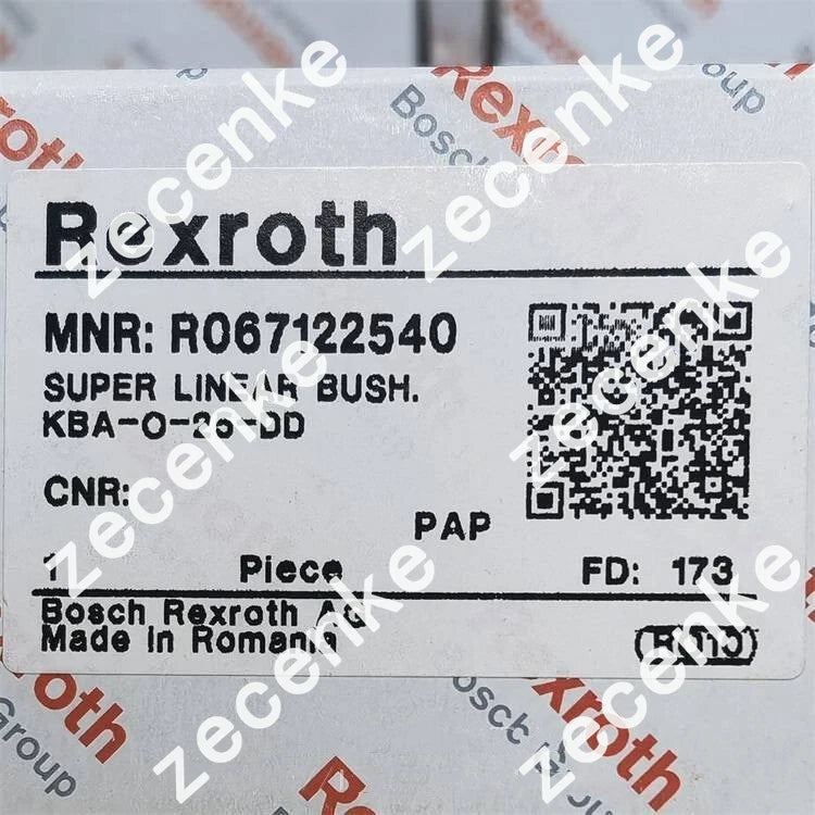 Rexroth Ball Guide Linear Bearing Open End R067XX25XX/R067122540