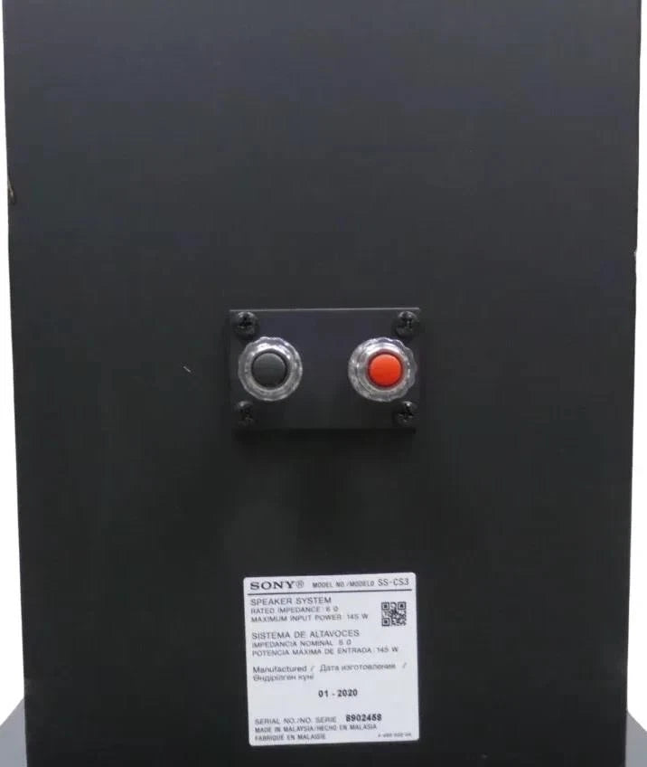 Sony SS-CS3 Floor-Standing Tower 3-Way Speaker with SS-CSE Dolby Atmos
