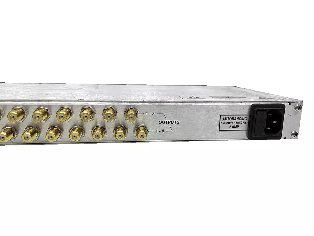 Quintech Electronics LS8 2150 Dual 8 Way Active 950-2150 MHz L-Band Splitter LS0