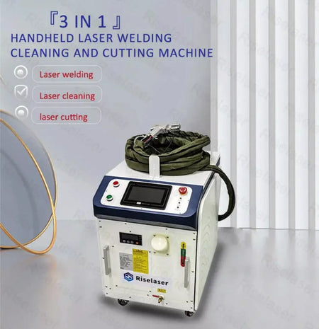3 in 1 1500W MAX/Raycus Handheld Fiber Laser Welding/Cleaning/Cutting Machine