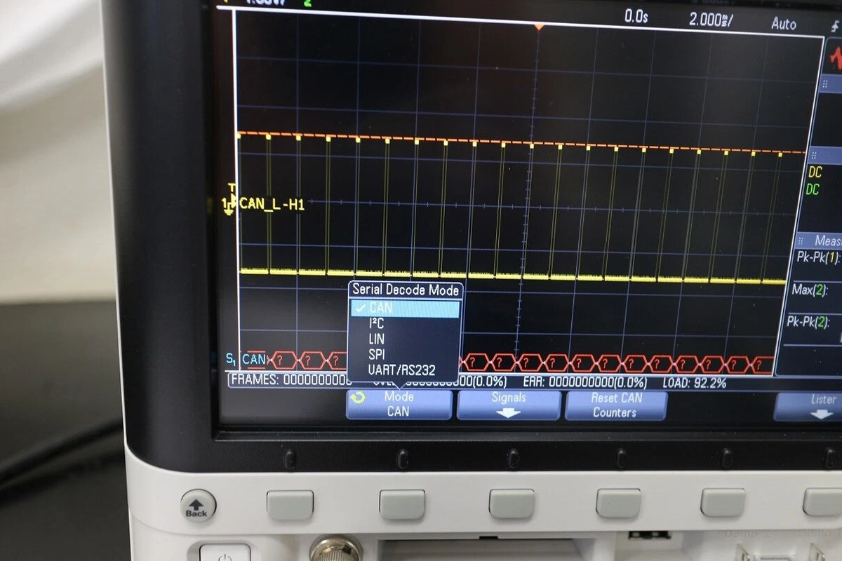 Keysight MSOX2012A DC-100MHz 2ch InfiniVision Mixed Oscilloscope +FG