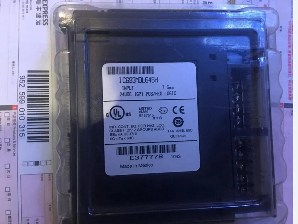 GE Fanuc IC693MDL645H 12/24 VDC Input Module