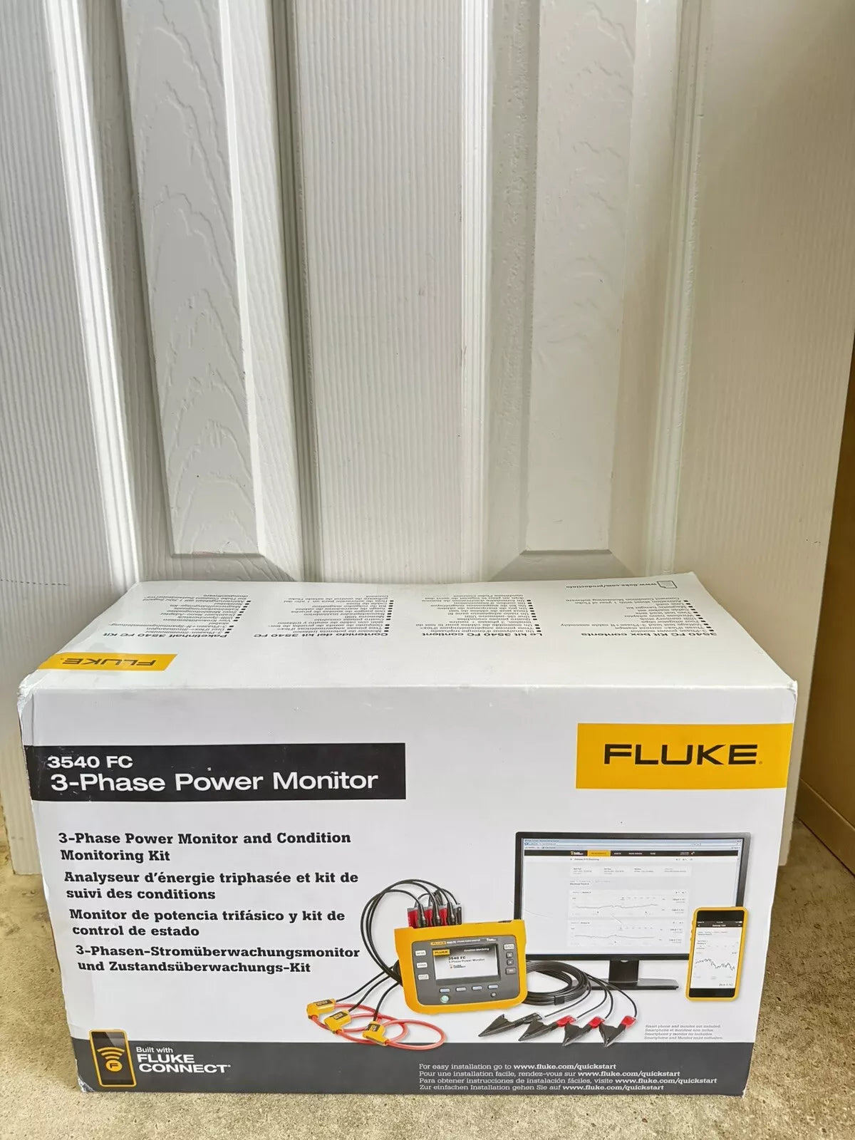 FLUKE 3540 FC 3-Phase Power Monitor / New Sealed