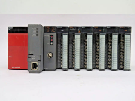 Mitsubishi Melsec-Q Series PLC CPU Full Pack Set Used & Tested
