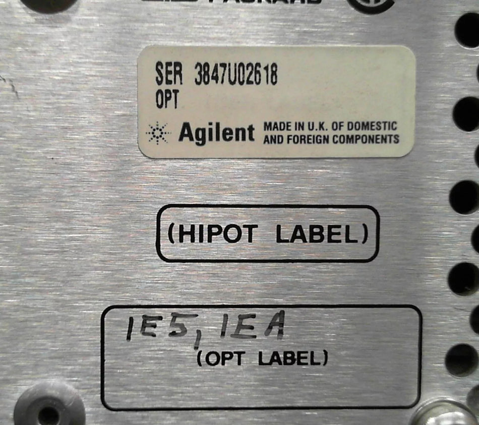 HP - Agilent 8648B Synthesized Signal Generator 9 kHz to 2000 MHz 3847U02618