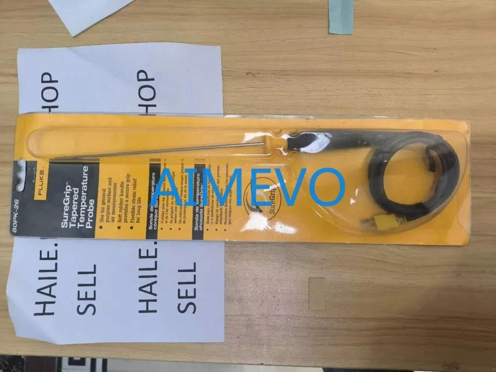 Fluke 80PK-26 SureGrip Tapered Temperature Probe, -40 to 816°C