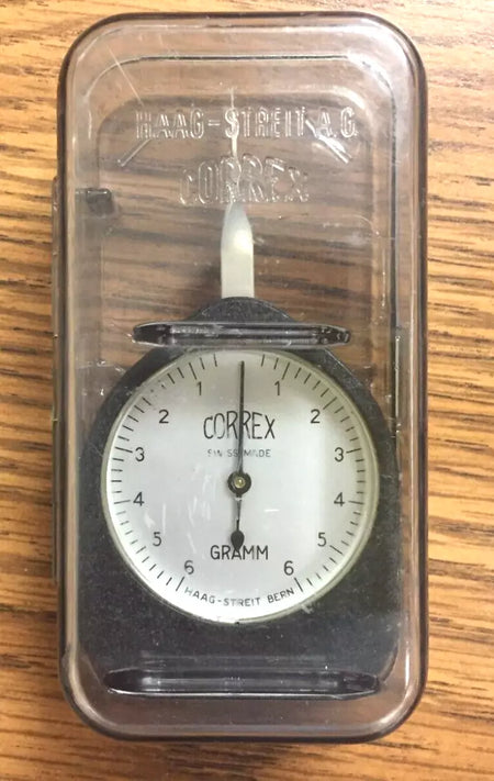 Correx HAAG-Streit 0-6 Gram Force Tension Gauge