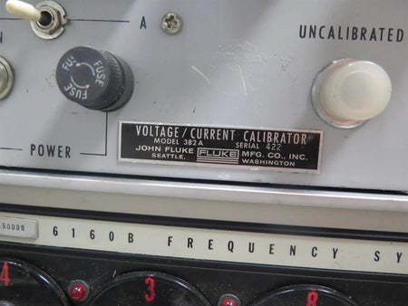 Fluke 382 A DC Voltage Current Calibrator - Free Shipping