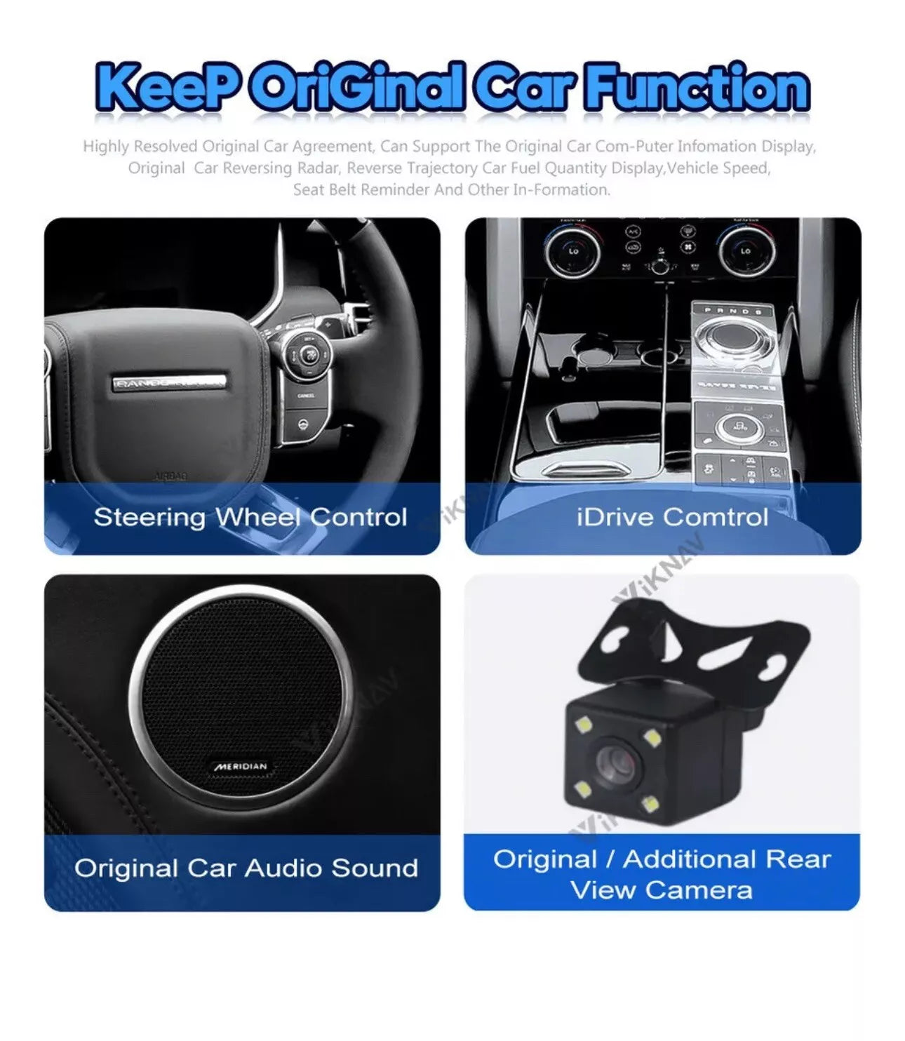 Android 11 Car Stereo for Range Rover L405 Vogue with CarPlay & Android Auto