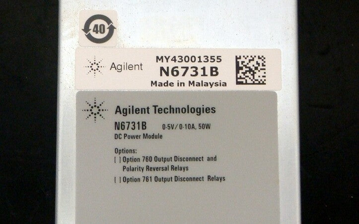 Agilent N6731B Power Supply Module