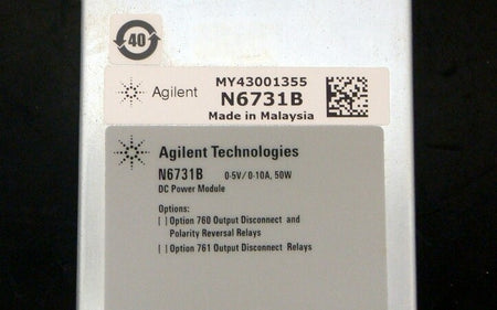 Agilent N6731B Power Supply Module