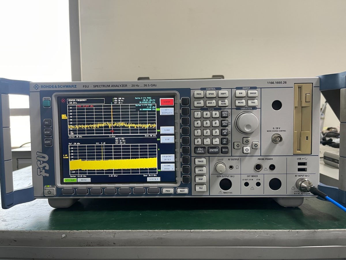 Rohde & Schwarz FSU26 20 Hz - 26.5 GHz Spectrum Analyzer w/ FSU-B25 ,FS-K30_0917 - XG eqpt
