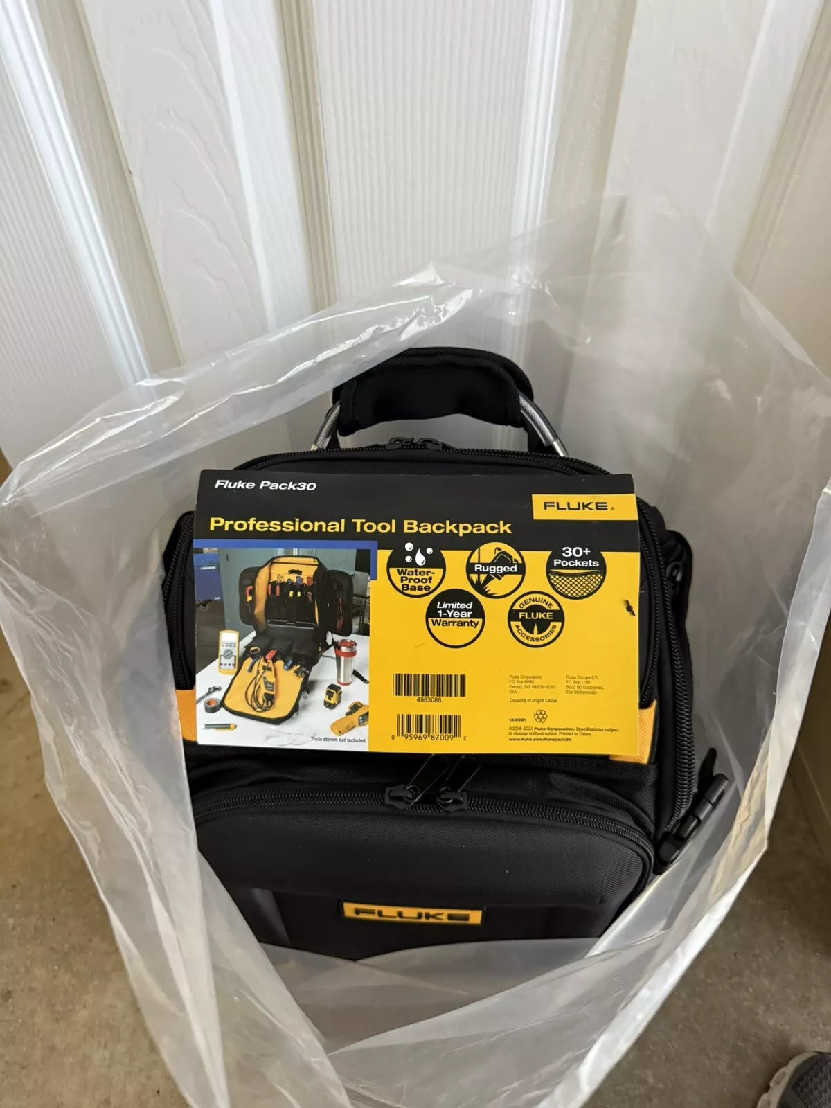 FLUKE PACK30 Professional Tool Backpack - New Sealed