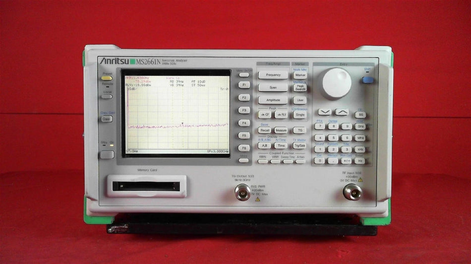 Anritsu MS2661N 100Hz - 3GHz Spectrum Analyzer 6200065205